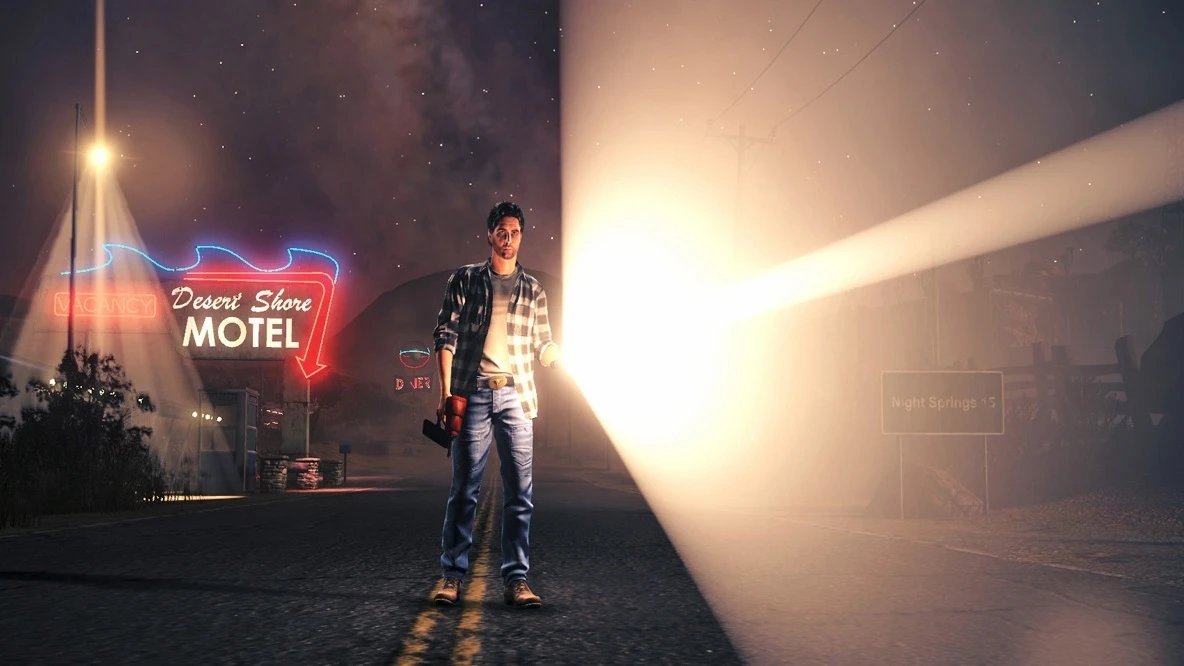 Первый скриншот из нового проекта в серии Alan Wake