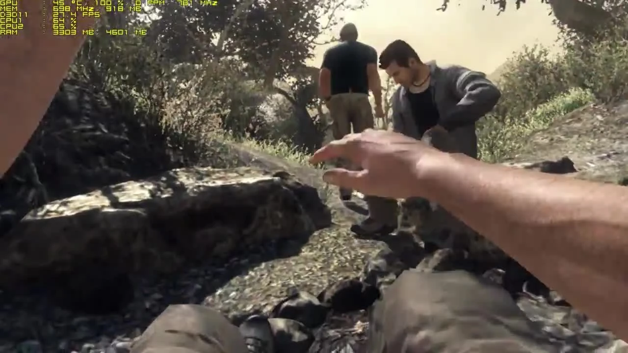 Тест Call of Duty: Ghosts запуск на супер слабом ПК (2 ядра, 4 ОЗУ, GeForce GT 630 1 Гб)