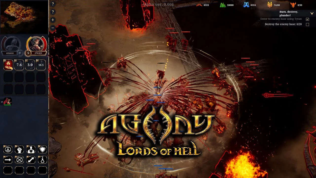 Стратегия Agony Lords of Hell обзавелась демоверсией в Steam. Представлено 25 минут геймплея