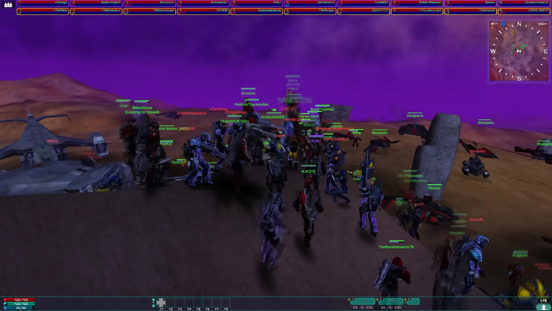 Последние минуты перед закрытием серверов PlanetSide