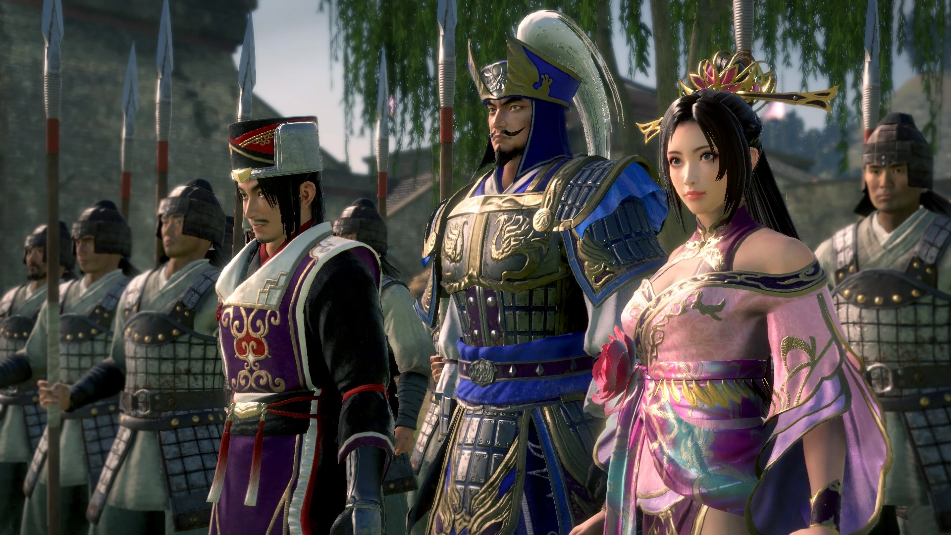 35 минут игрового процесса Dynasty Warriors 9 Empires на Switch