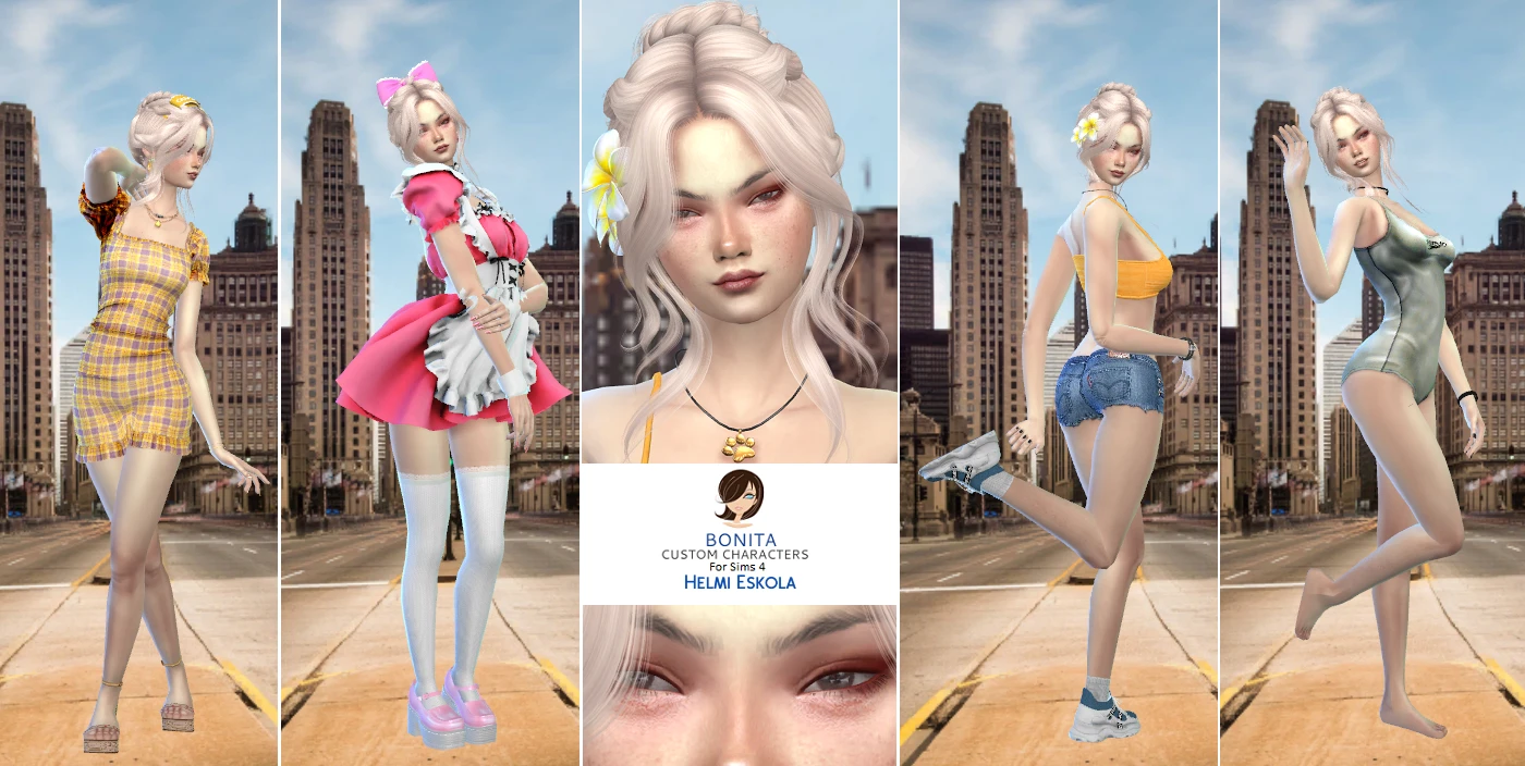 The Sims 4 "Персонаж - Хельми Эскола"