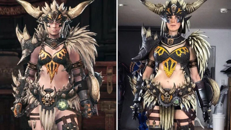 Аутентичный косплей Monster Hunter