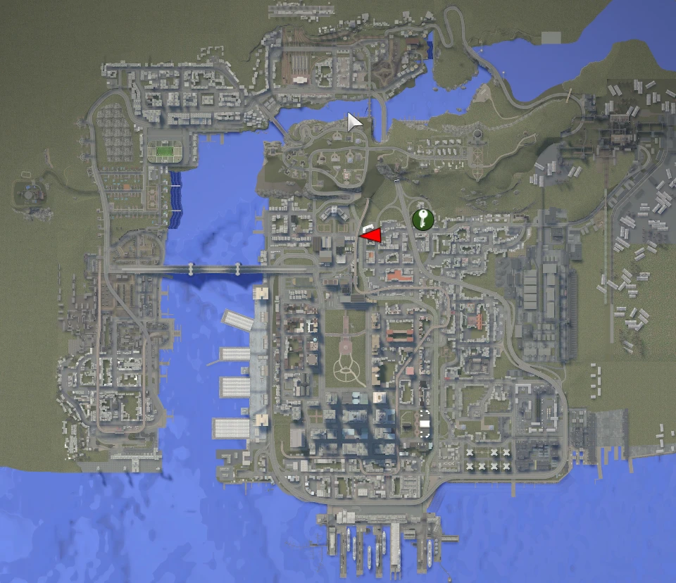 Mafia 2 "Спутниковая карта v3"