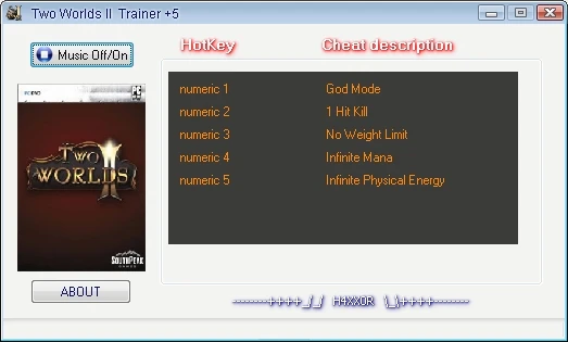 Two Worlds 2: Трейнер (+5) [1.0] {H4XX0R}