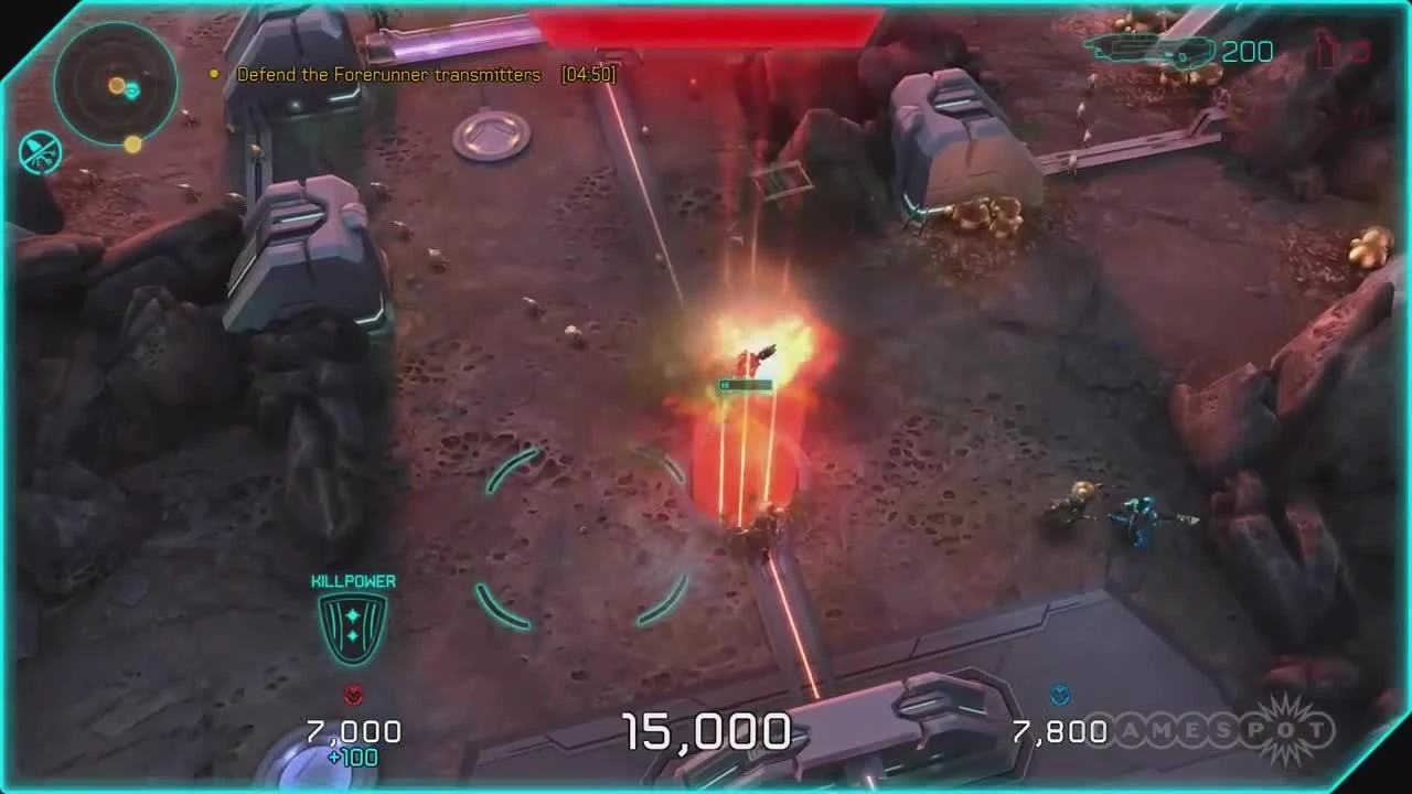 Halo: Spartan Assault "Геймплей режима кооператива (Xbox One)"