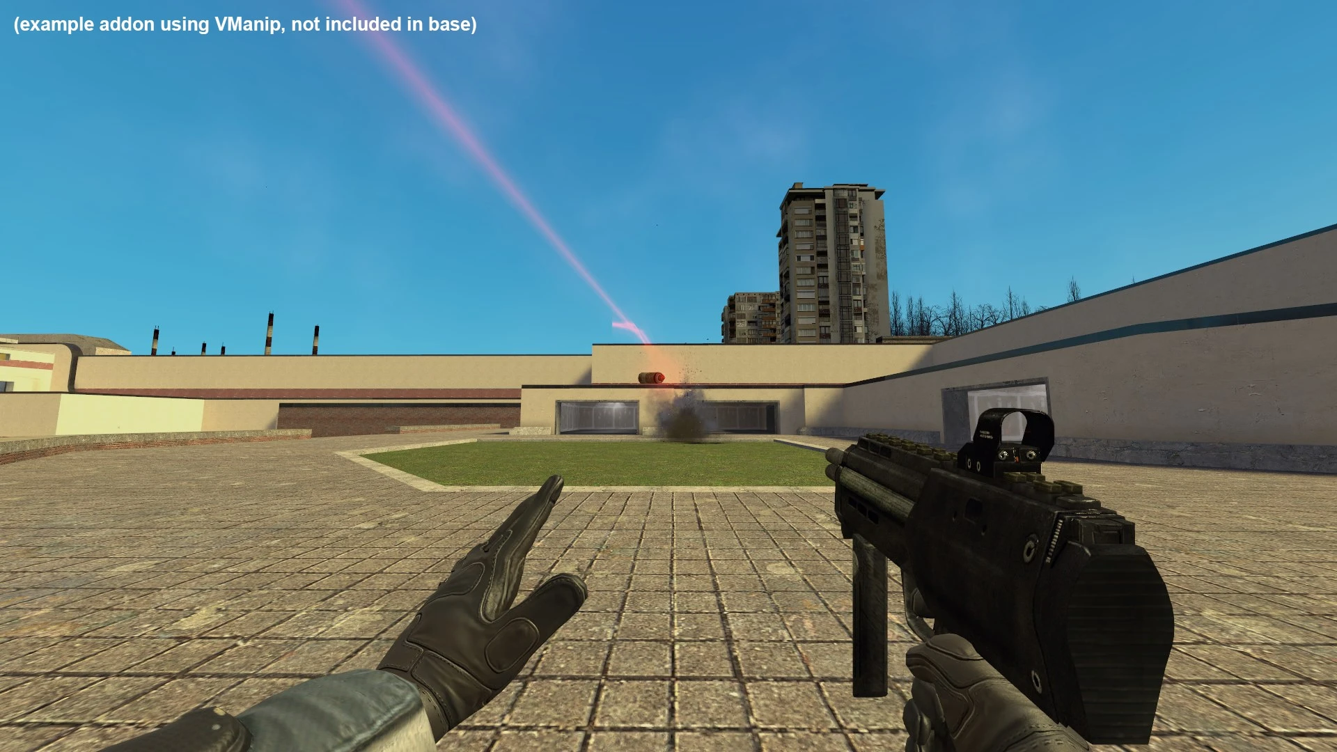 Garry's Mod "VManip база для анимации левой руки"