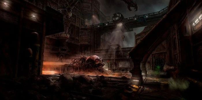 В Necromunda есть гильзы размером с дом