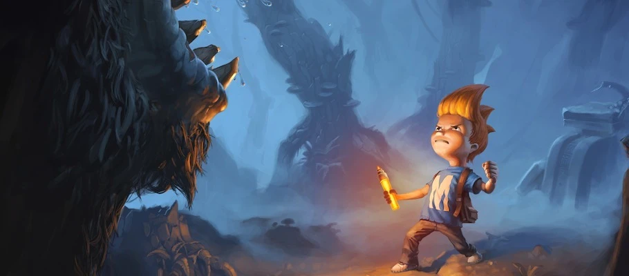 Приключенческий платформер Max: The Curse of Brotherhood вышел на Switch