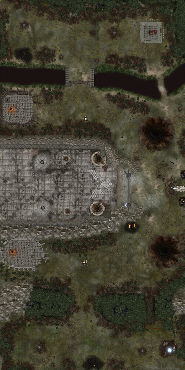 Warhammer 40.000: Dawn of War "Сборка из 24 карт-крепостей"