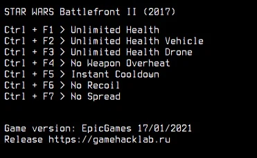 Star Wars: Battlefront 2 (2017): Трейнер/Trainer (+7) [Epic Games] {LIRW / GHL}
