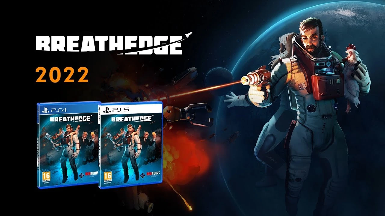 Физические версии Breathedge для PS5 и PS4 выйдут в конце февраля