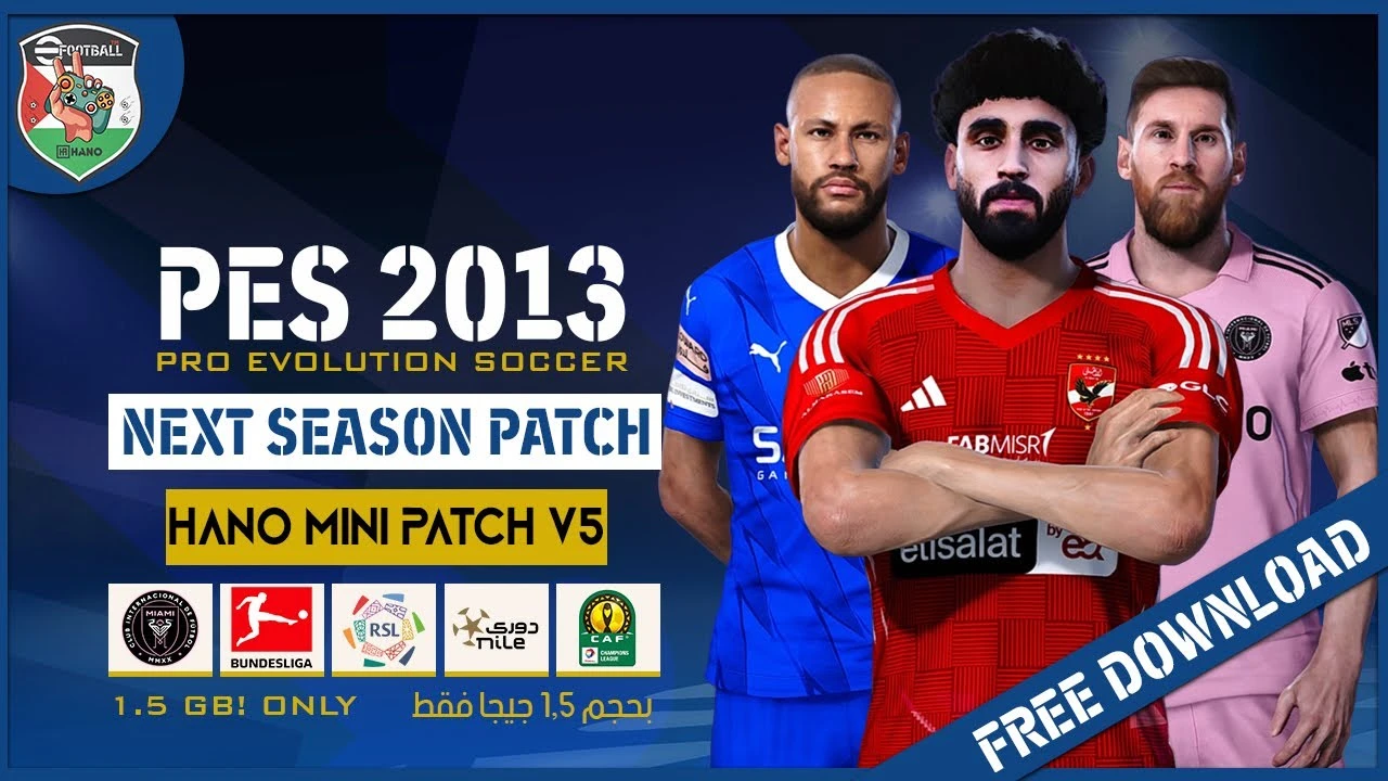 PES 2013 "NSP HANO Mini Patch Сезон 2023-2024" [5.0]