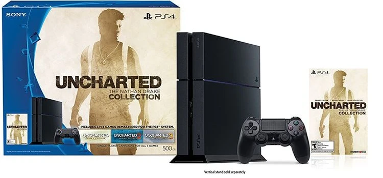 Бандл PS4 с Uncharted Collection за 30 баксов в Target