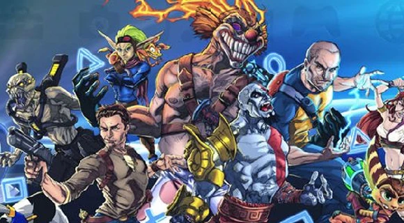 Злой Коул и Райден в PlayStation All-Stars Battle Royale