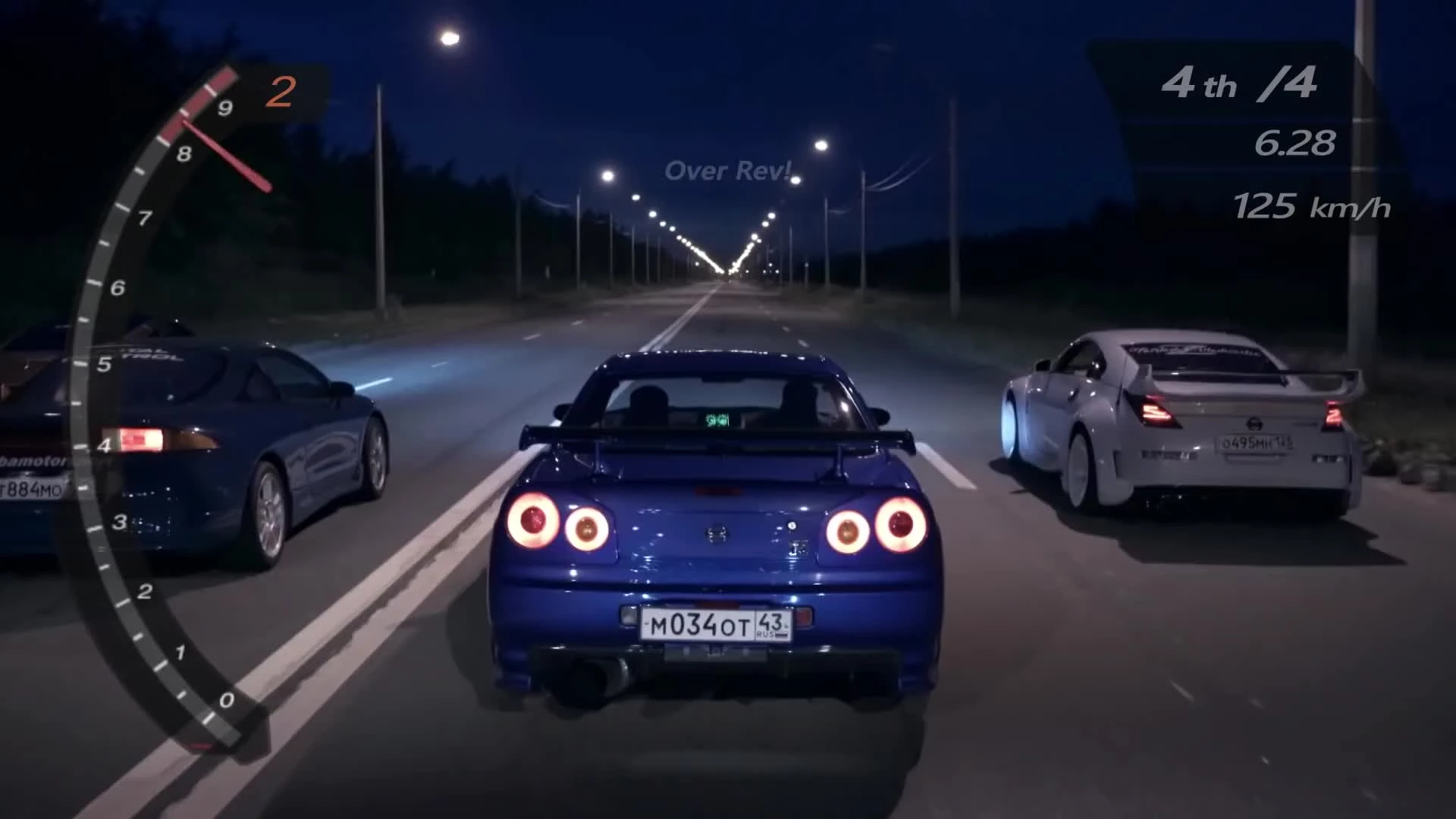 Need for Speed Underground в реальной жизни часть 2