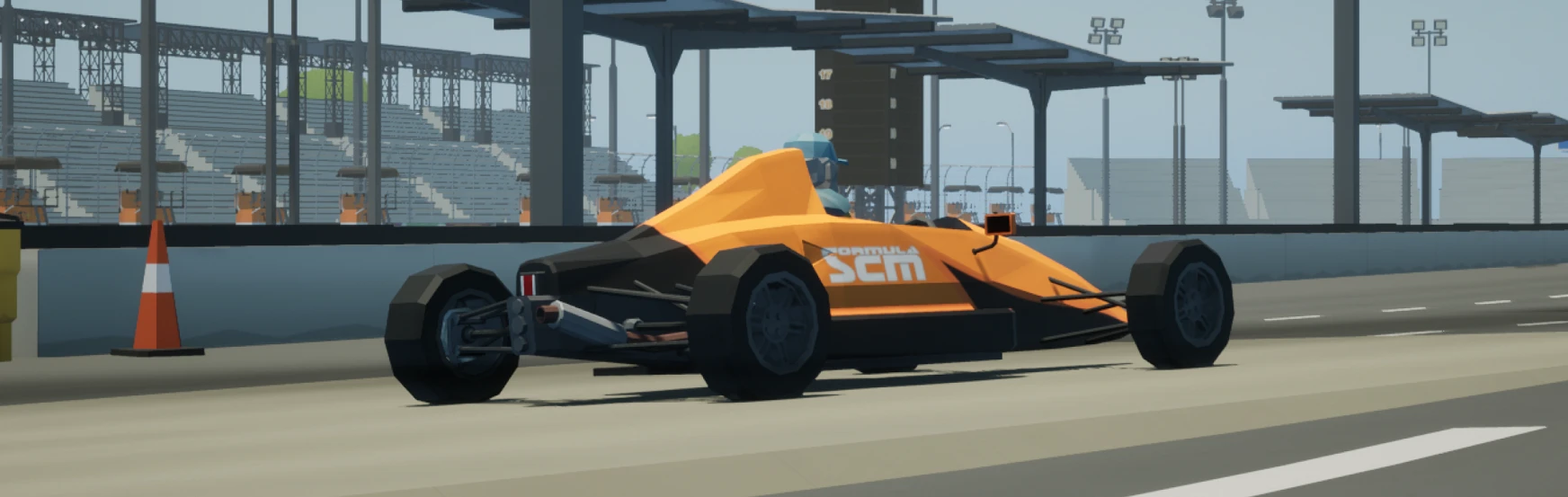 Новая трасса, болид "Формулы" и другое в большом патче для забавного автосимулятора Motor Town: Behind The Wheel