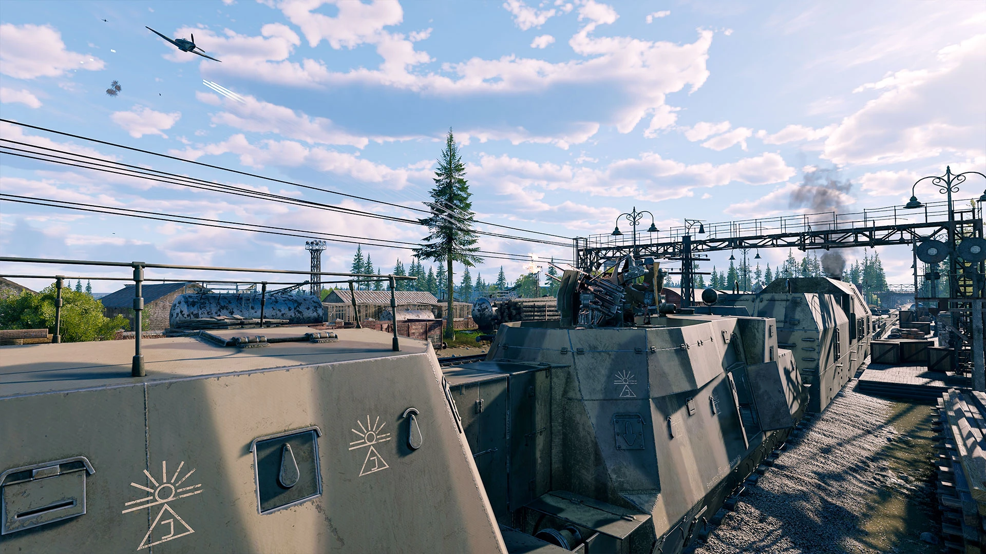 Подробности обновления "Бронепоезд" для Enlisted, добавляющее десятки новых миссий, оружия, танков и самолетов