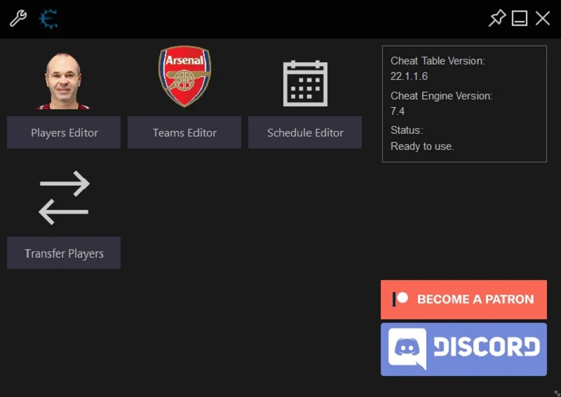FIFA 22 "Таблица для Cheat Engine" [22.1.1.6] {Aranaktu}