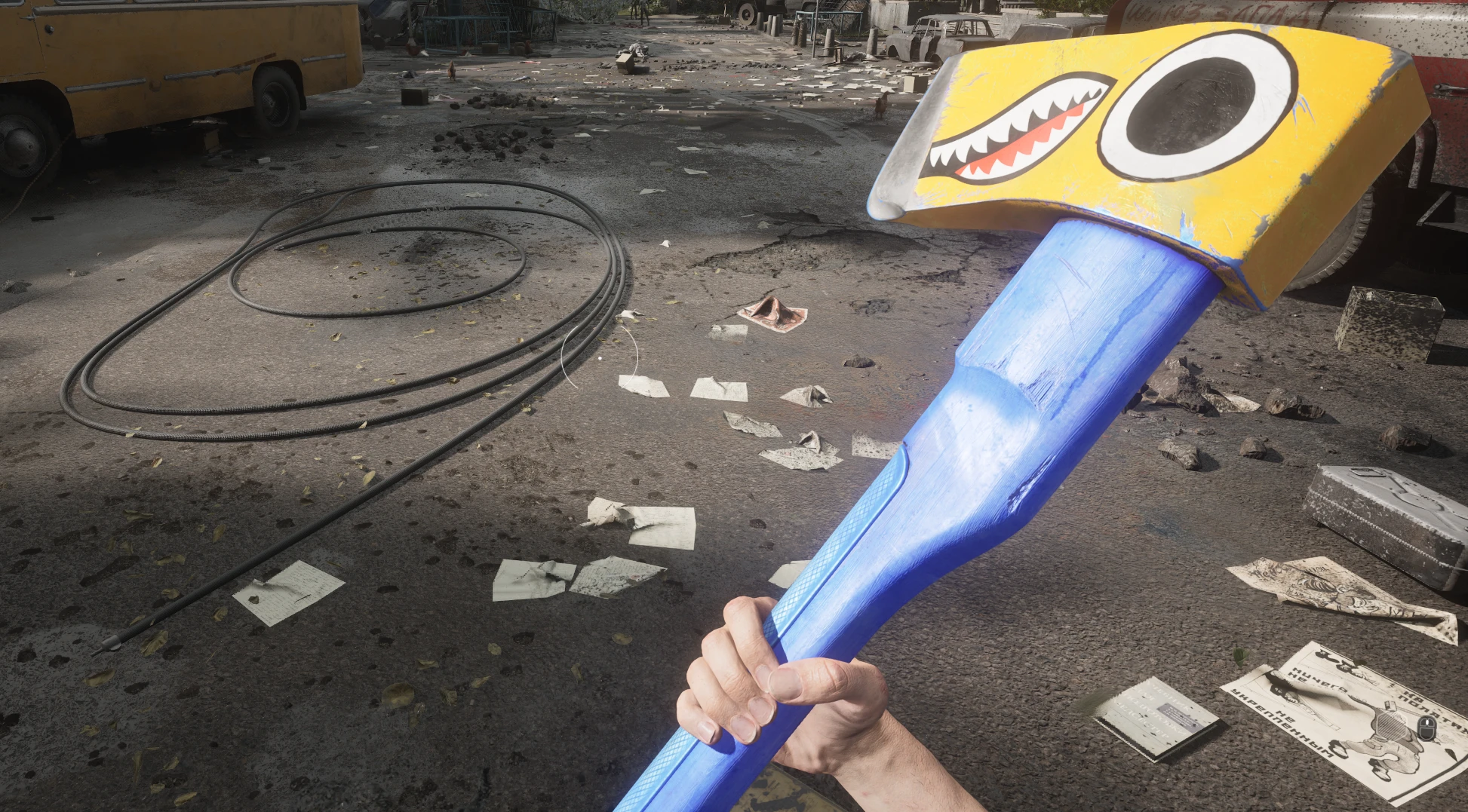 Atomic Heart "Скин для топора - Mr Swede"