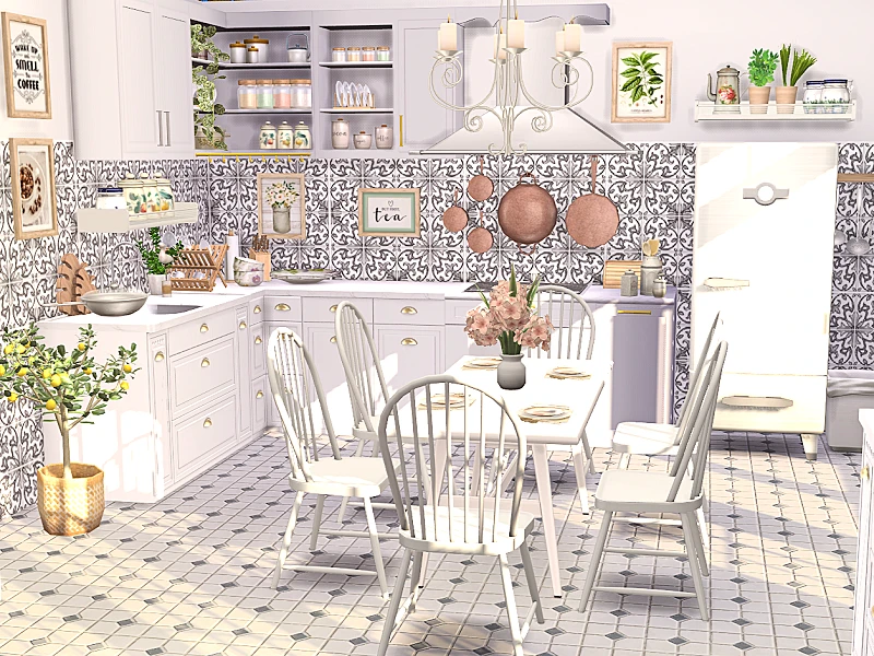 The Sims 4 "Уютная кухня"