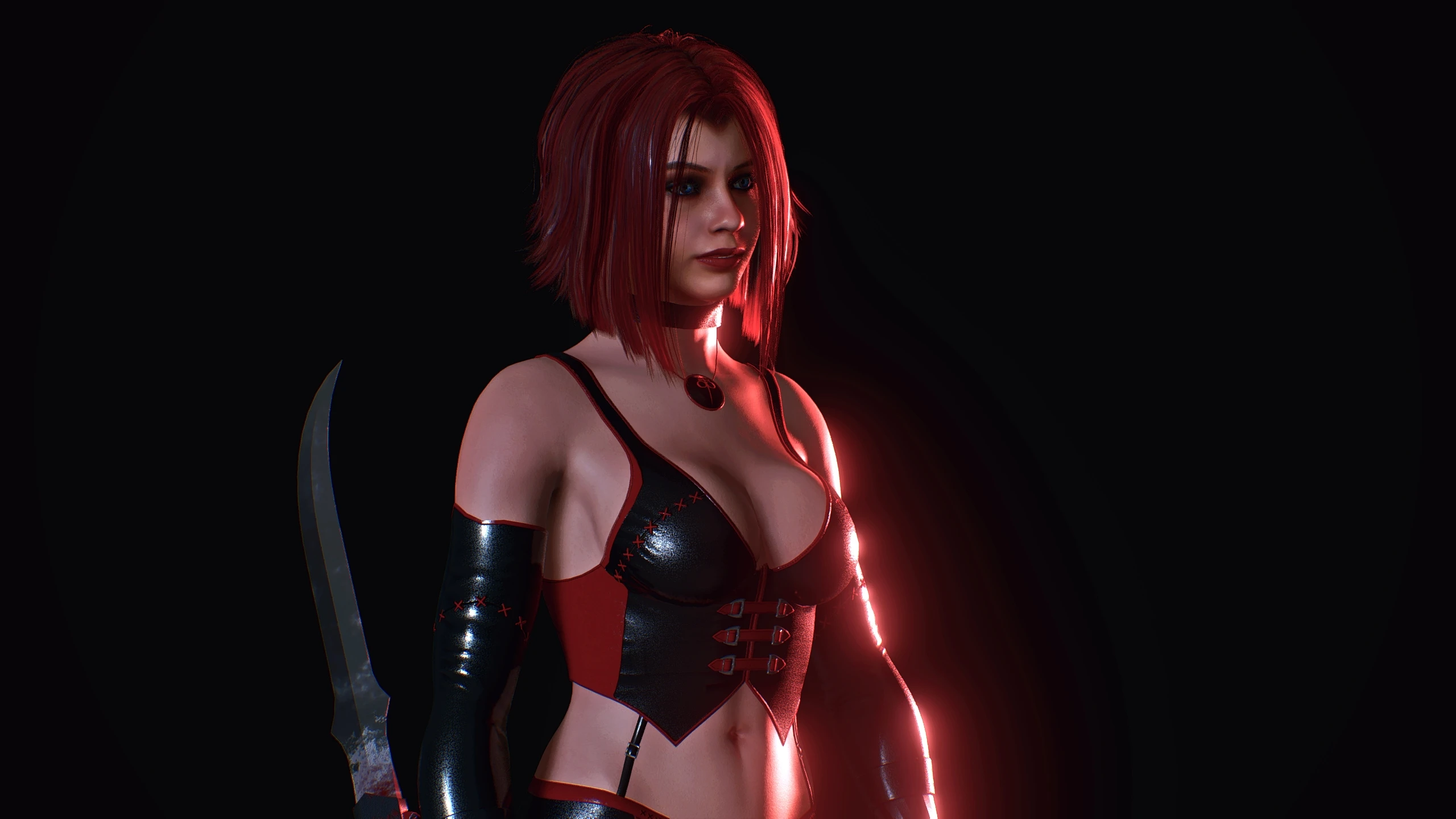 Resident Evil 2 "Прическа Бладрейн для Клэр" [v1.0] {Grogu}