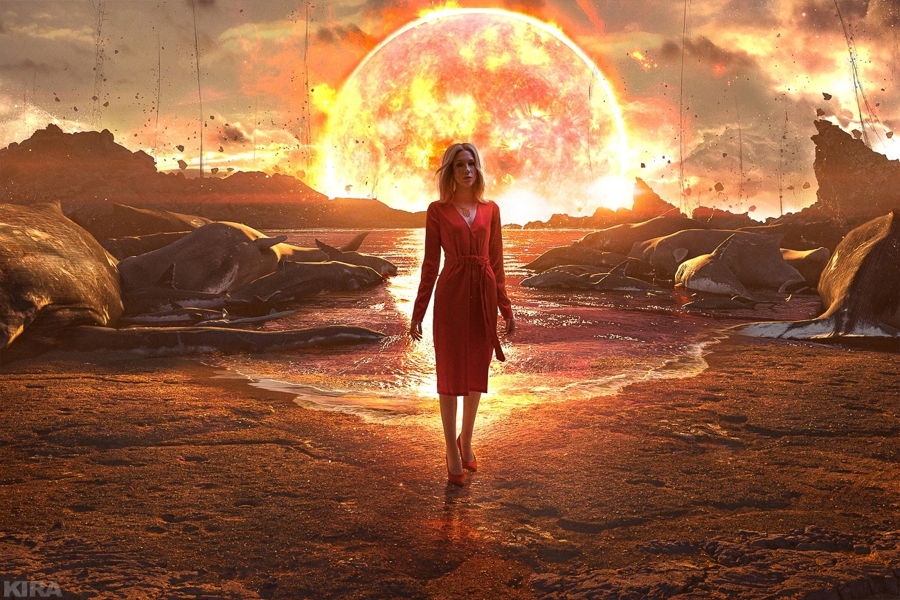 Косплей на Амелию из Death Stranding от Frau_Haku