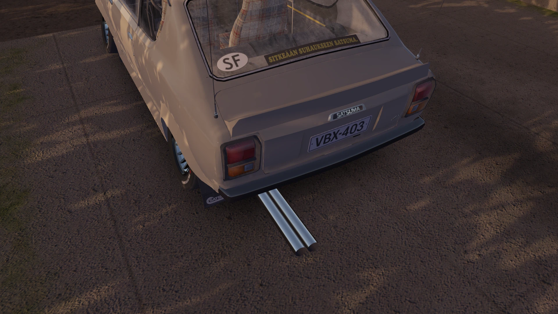 My Summer Car "Новая гоночная выхлопная труба"