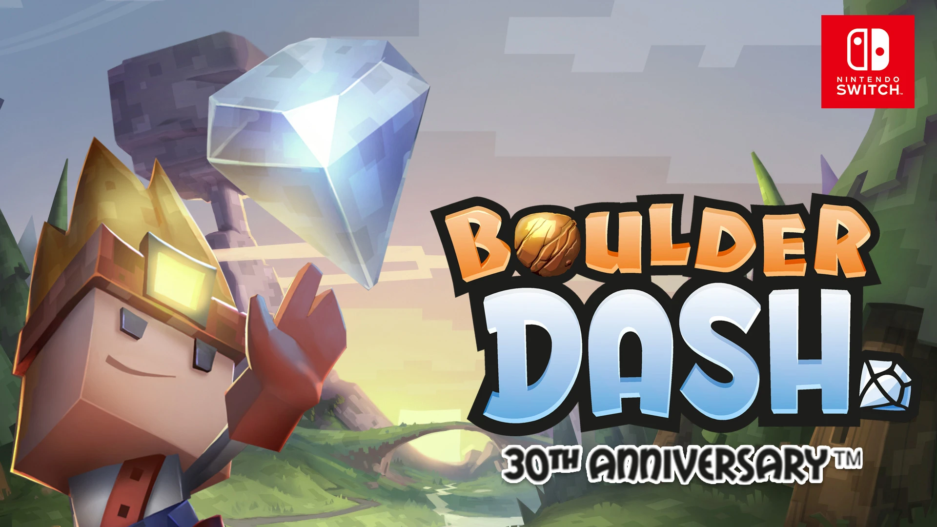 Стала известна дата релиза Boulder Dash 30th Anniversary на Nintendo Switch