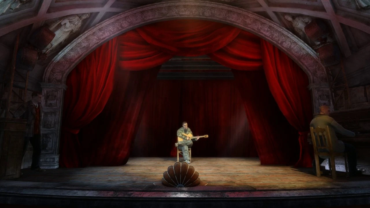 Metro: Last Light "Композиция на баяне из концерта на Театральной"