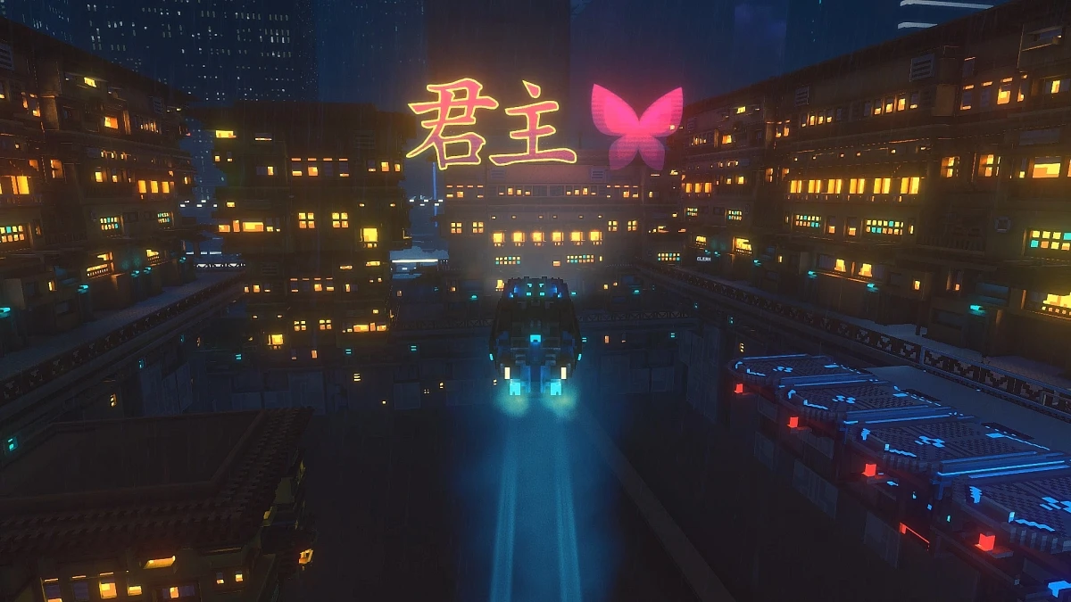 Анонсирующий трейлер футуристического симулятора Cloudpunk