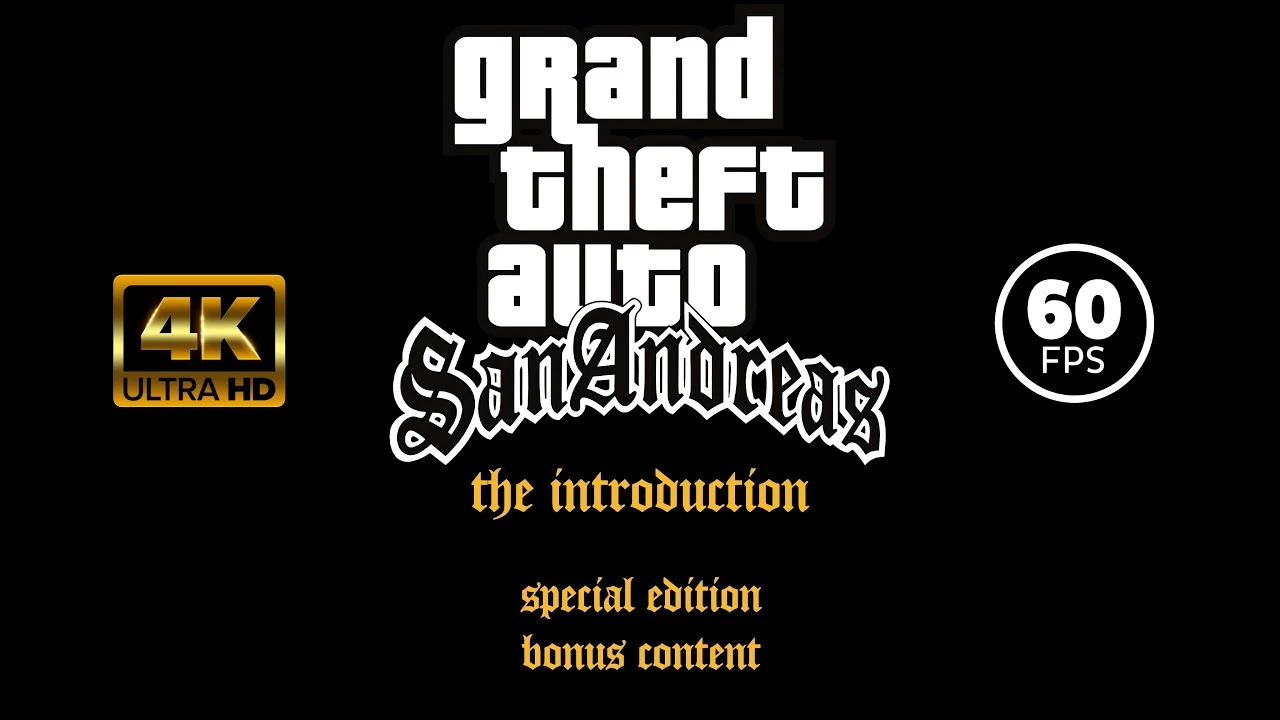 Grand Theft Auto: The Trilogy (San Andreas) "Пролог"