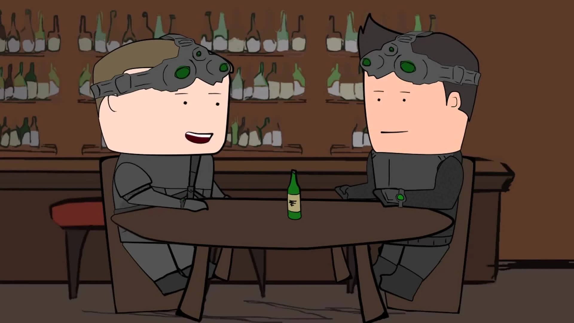 Уэс и Флинн Играют в Splinter Cell