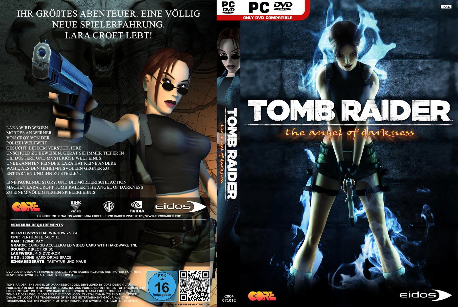 Русификатор текста, звука, видео-сцен для Tomb Raider: The Angel of Darkness