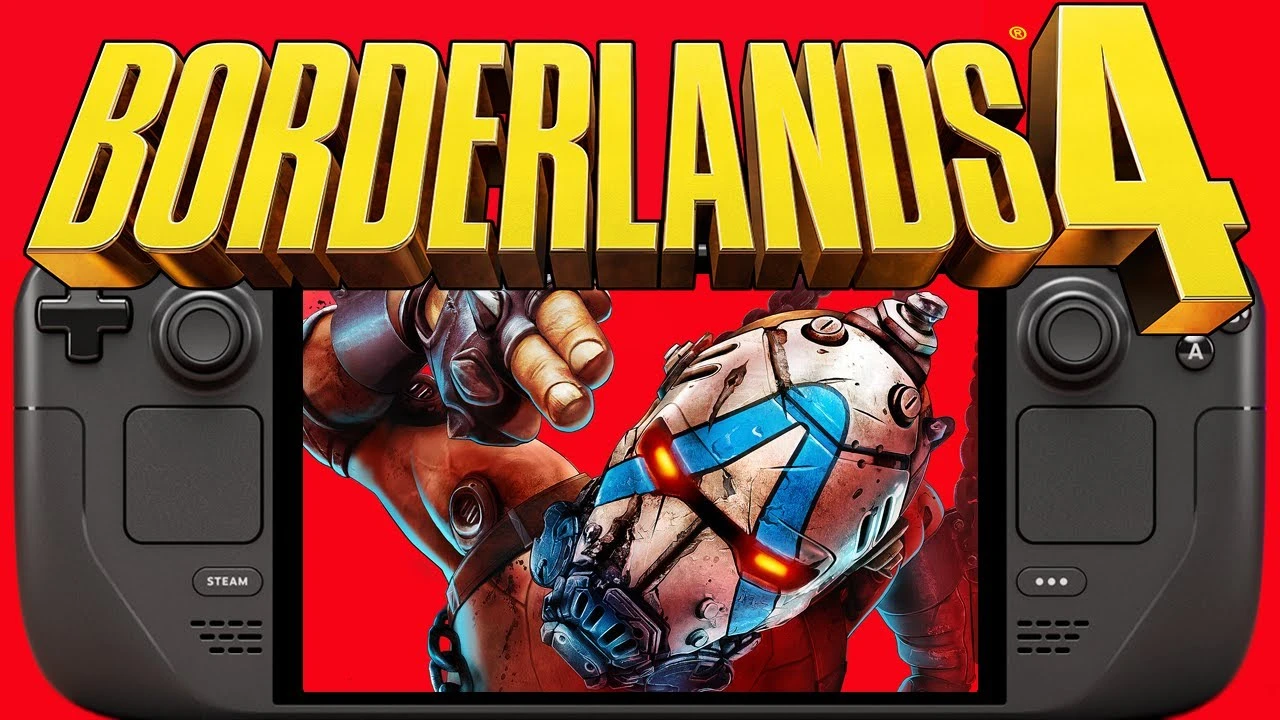 Почти 30 FPS в Borderlands 4 на Steam Deck
