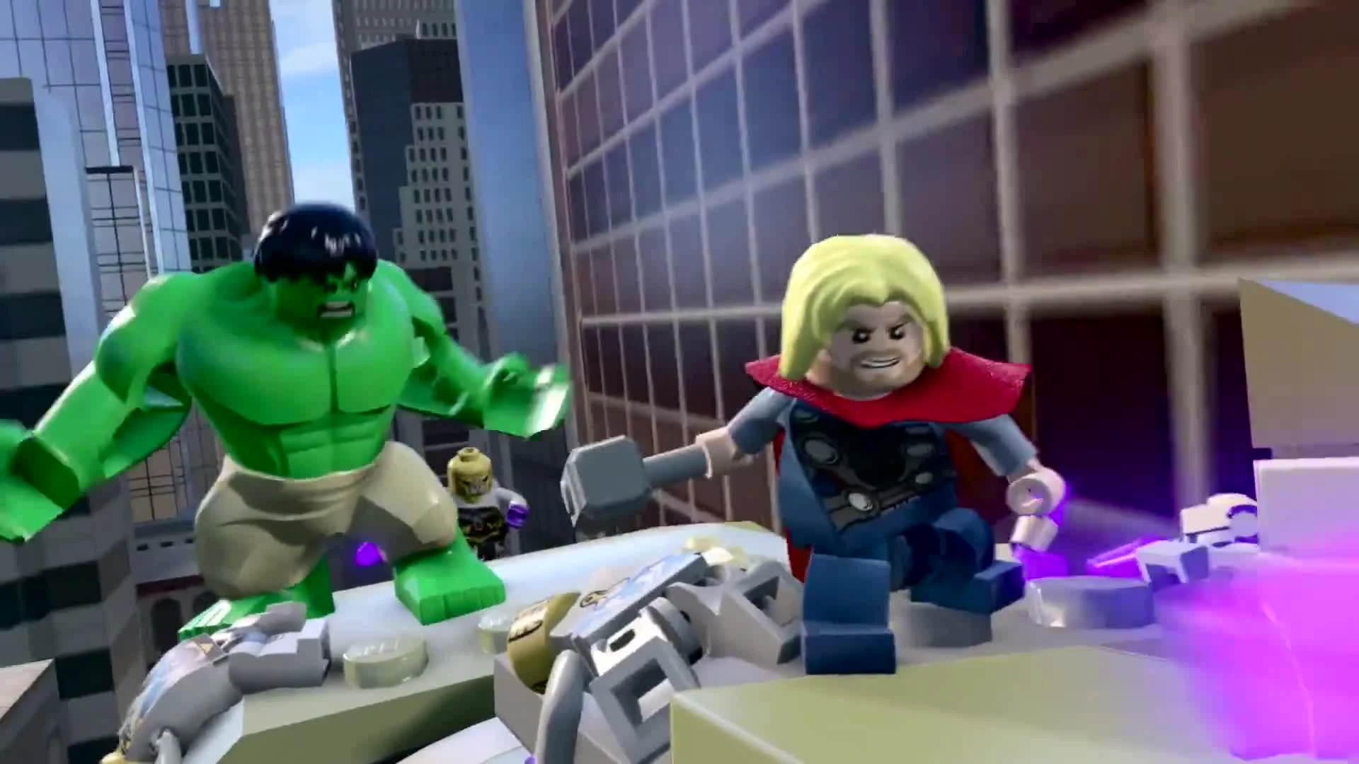 LEGO Marvel’s Avengers "трейлер для выставки Comic Con в Нью-Йорке" (русские субтитры)