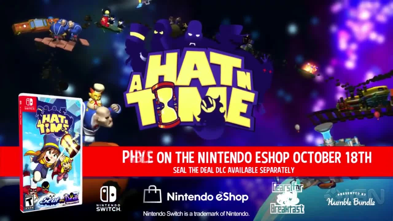 Дата выхода A Hat in Time на Nintendo Switch