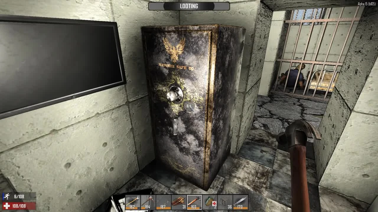 7 Days to Die (Alpha 15) - Осматриваем тюрьму