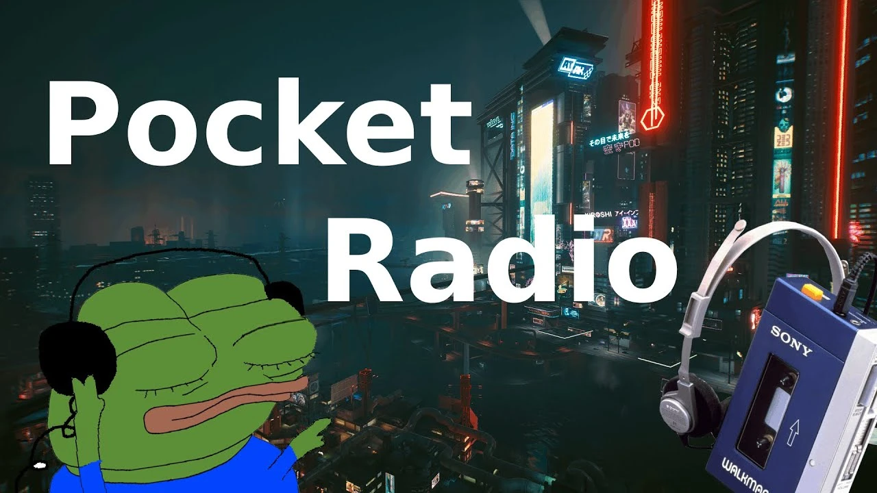 Cyberpunk 2077 "Карманное радио"[1.6]