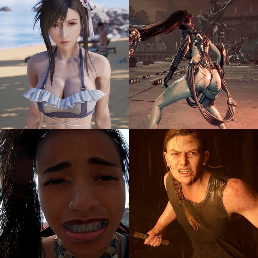 Чем различаются девушки в японских и западных играх