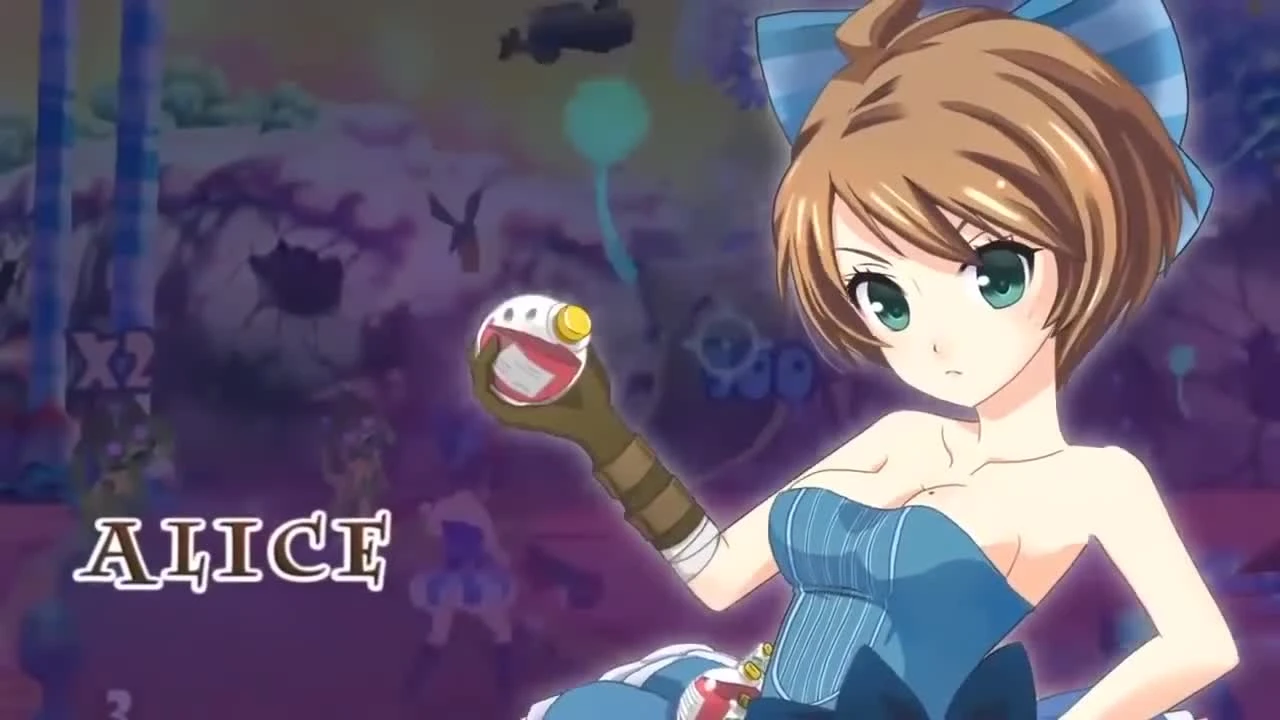 Трейлер Zombie Panic in Wonderland DX на Switch