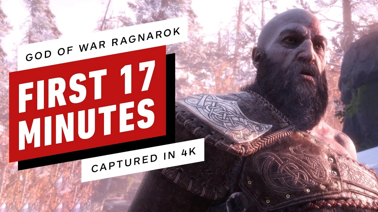 Первые 17 минут геймплея God of War: Ragnarok