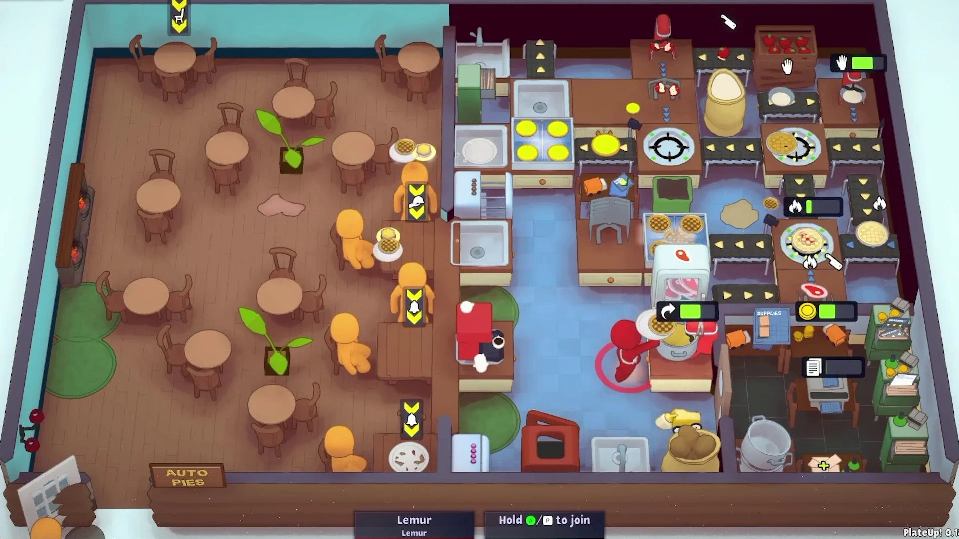 Симулятор управления рестораном PlateUp! появится на консолях в ноябре