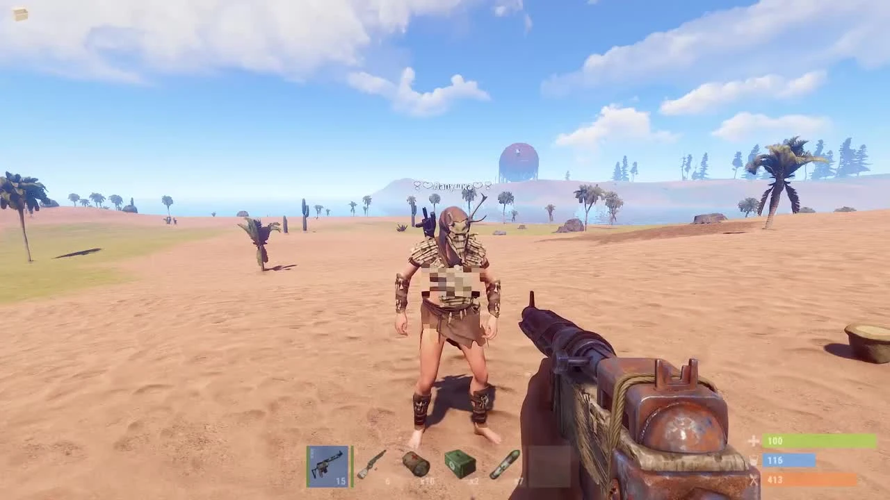 RUST - BUG! БАГ! Невидимый фонарик! by Flash.