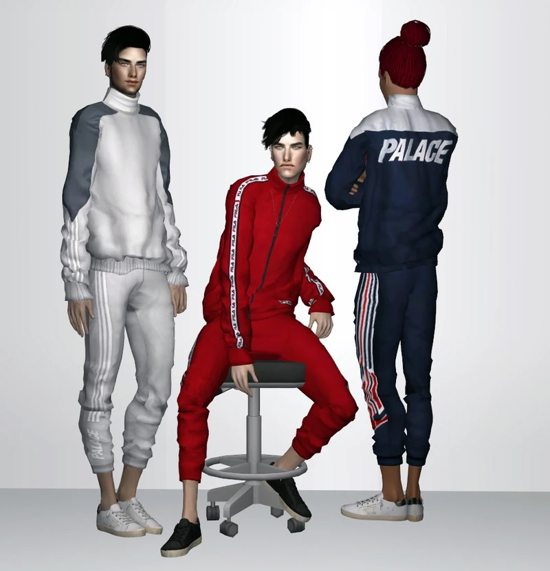 The Sims 2 ''Мужская и женская одежда для стандартных фигур''