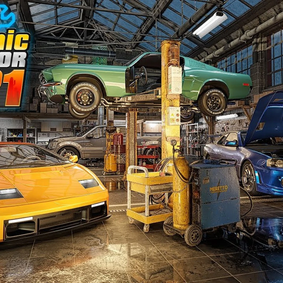 Car Mechanic Simulator 2021 "Сохранение - Все машины в гараже" [Steam 1.0.36]