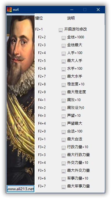 Europa Universalis 4: Трейнер/Trainer (+16/+20) [1.30.1.0 - 1.31.3.0] {peizhaochen}