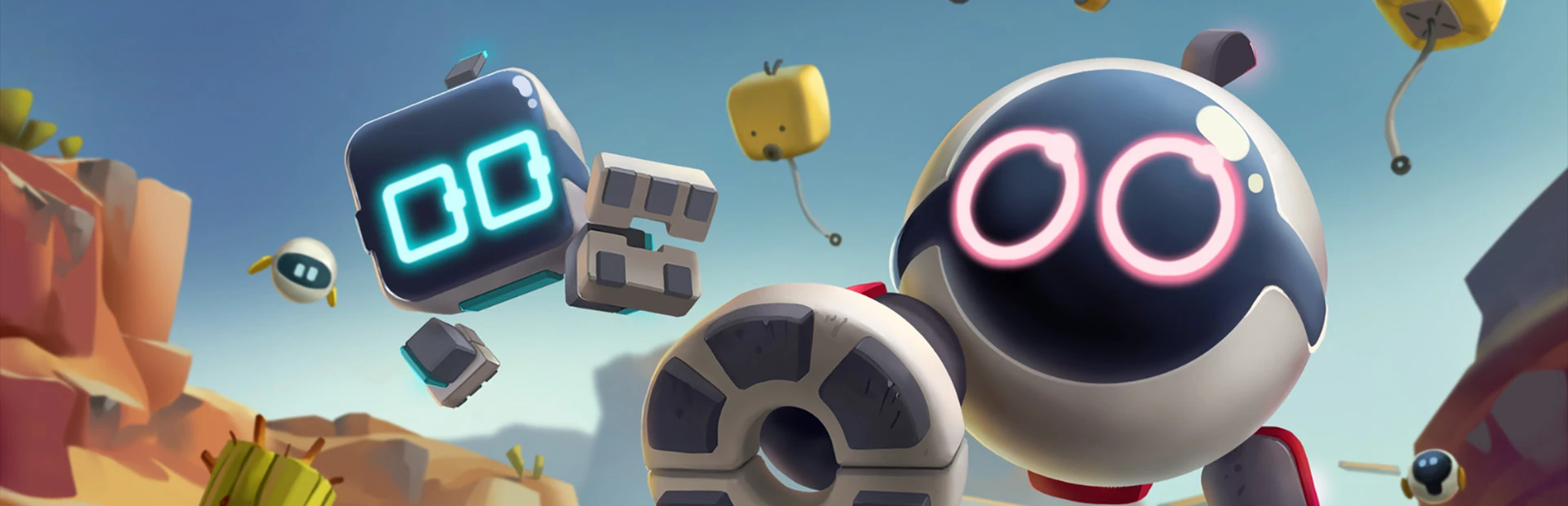 Состоялся релиз Biped - кооперативного приключения про двух роботов