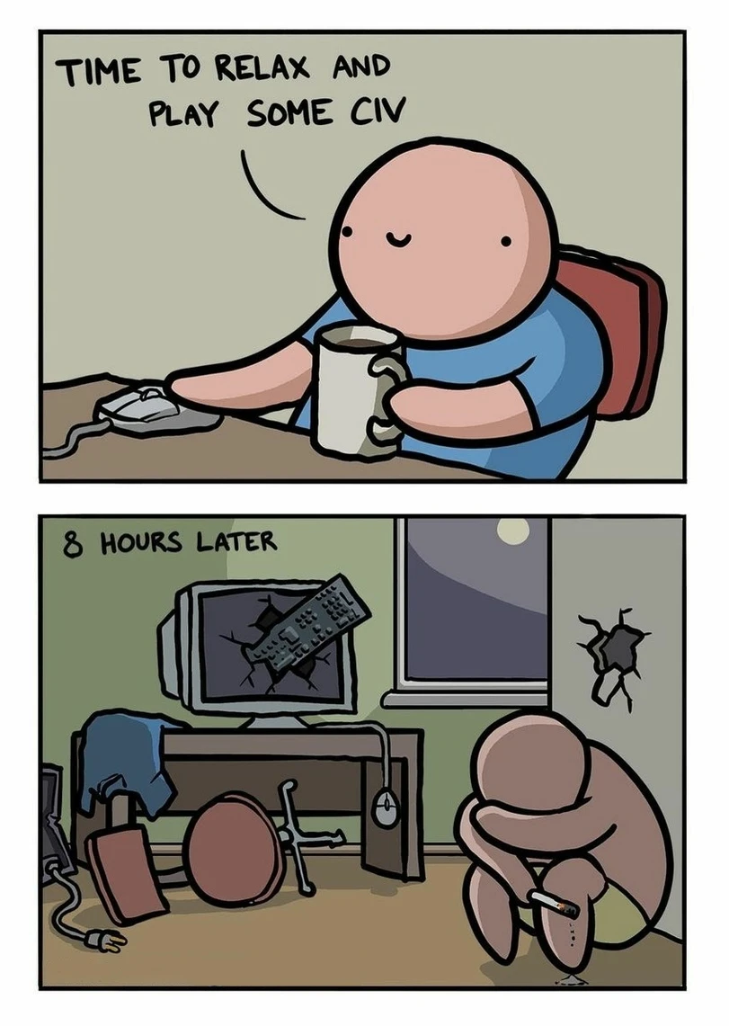 Время расслабиться и поиграть в Civilization