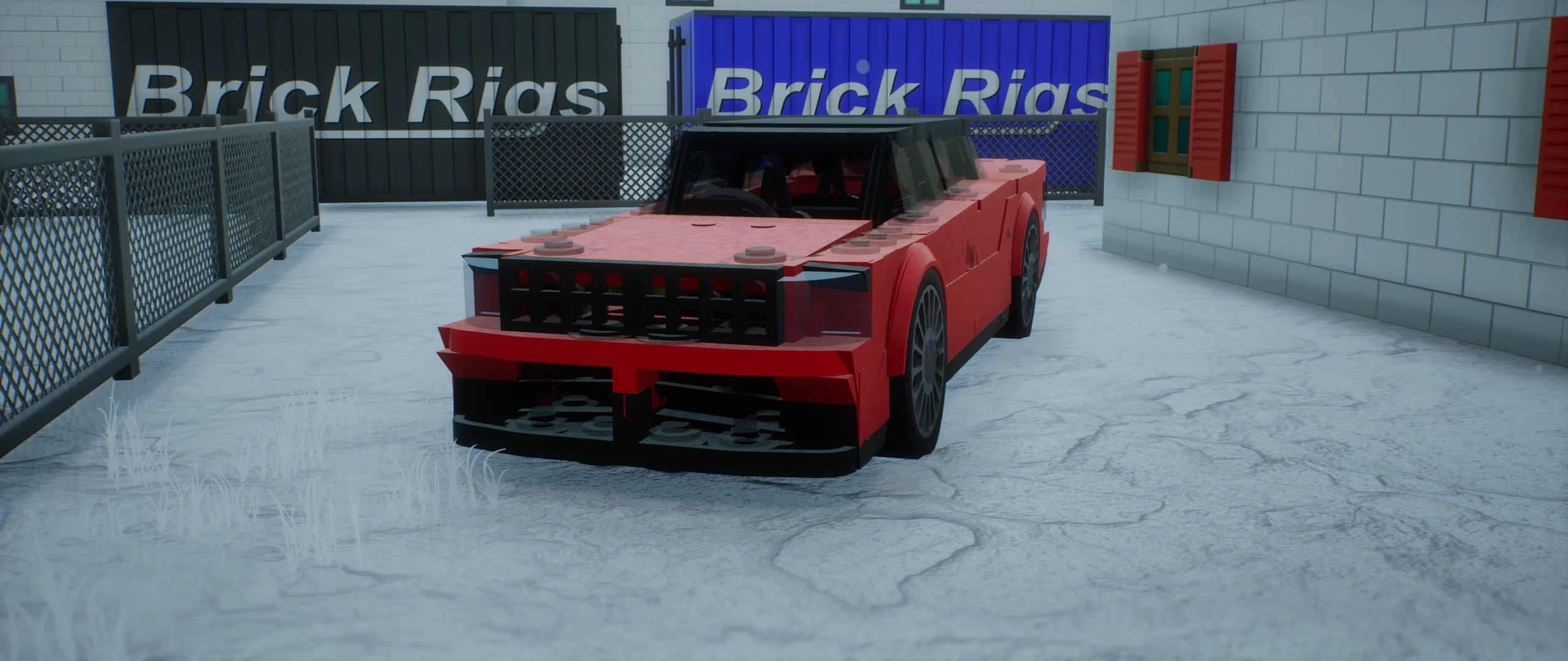 Brick Rigs "Седан TS Automobile MP6-40Z E" [Legacy]